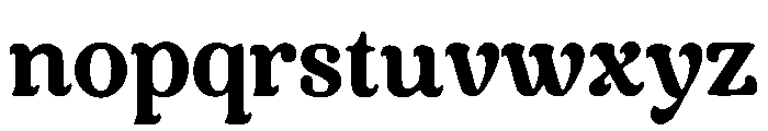 Softon Display Font LOWERCASE
