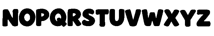 Softsketch Solid Regular Font UPPERCASE