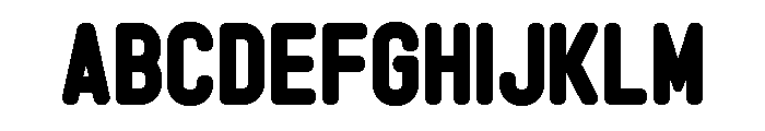 Softstroke Font UPPERCASE