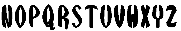 SoftyTwirl Font UPPERCASE