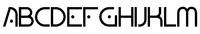 Sogea Regular Font UPPERCASE