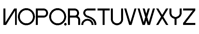 Sogea Regular Font UPPERCASE