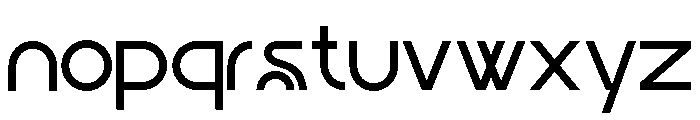 Sogea Regular Font LOWERCASE