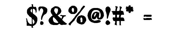 Sogela Font OTHER CHARS