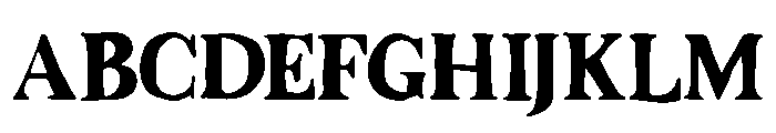 Sogela Font UPPERCASE