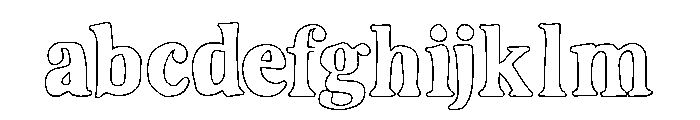SogelaOutline FONT