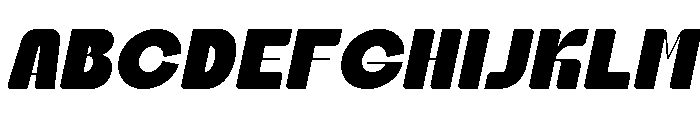 Sogra Italic Font UPPERCASE
