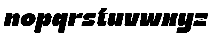 Sogra Italic Font LOWERCASE