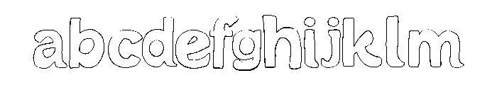 Sokers Capright Outline FONT