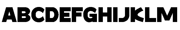 Sokochi Font UPPERCASE
