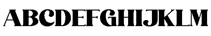 Solacine Regular Font UPPERCASE