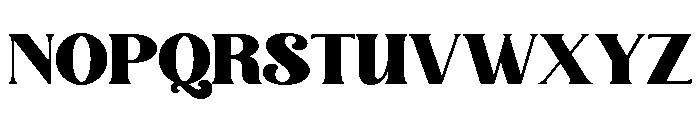 Solacine Regular Font UPPERCASE