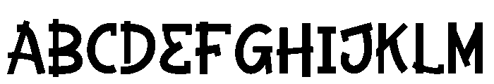Solagrain Analog Font UPPERCASE