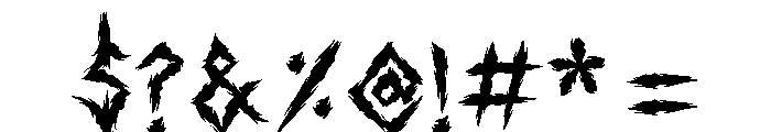 Solank-Regular Font OTHER CHARS