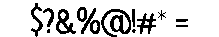 Solara_Quill Font OTHER CHARS
