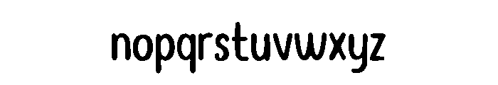 Solara_Quill Font LOWERCASE