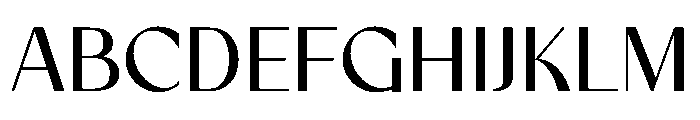 Solera Font UPPERCASE