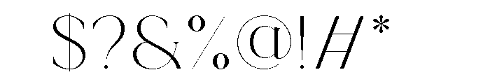 Solguse Font OTHER CHARS