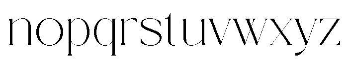 Solguse Font LOWERCASE