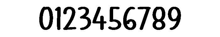 Solid Entry Font OTHER CHARS