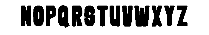 Solid Pop Regular Font LOWERCASE