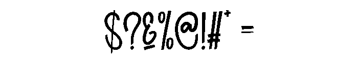 Solitude December Font OTHER CHARS