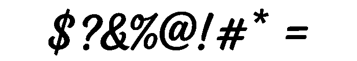 Solivara Regular Font OTHER CHARS