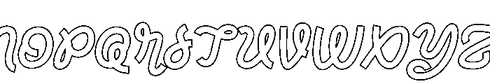 Soliven Font UPPERCASE