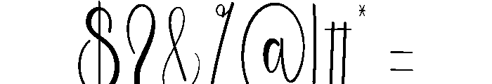 Solmerist Font OTHER CHARS