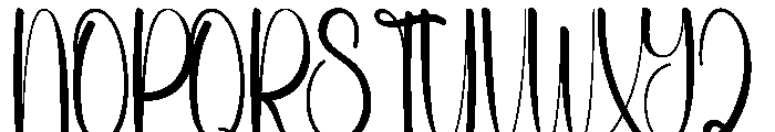Solmerist Font UPPERCASE