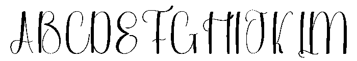 Solo Handling Font UPPERCASE