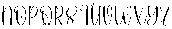 Solo Handling Font UPPERCASE