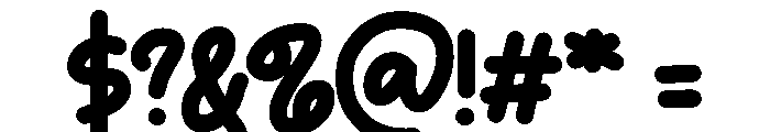 Solo Man Font OTHER CHARS