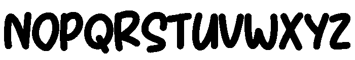 Solo Man Font UPPERCASE