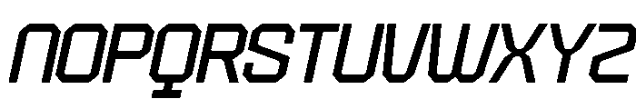Soltare Italic Font UPPERCASE