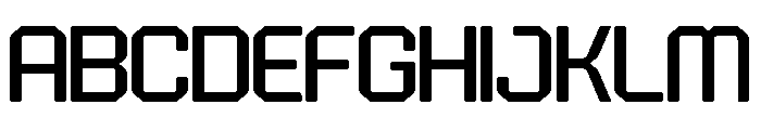 Soltare Regular Font UPPERCASE
