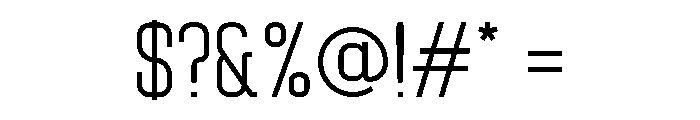 Solvane Font OTHER CHARS