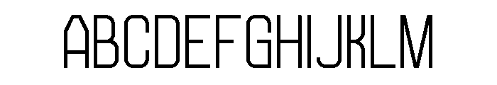 Solvane Font UPPERCASE