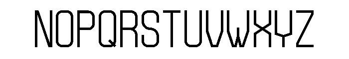 Solvane Font UPPERCASE