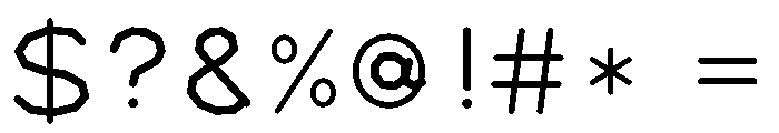 Solvaya Bloom Regular Font OTHER CHARS