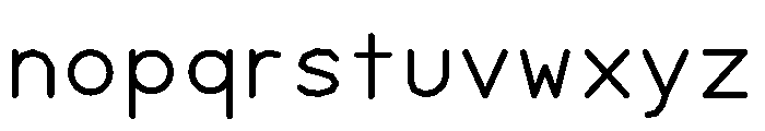 Solvaya Bloom Regular Font LOWERCASE