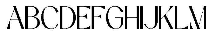 Solveige Atelier Light Font UPPERCASE