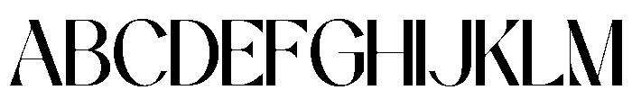 Solveige Atelier Medium Font UPPERCASE