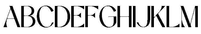 Solveige Atelier Regular Font UPPERCASE