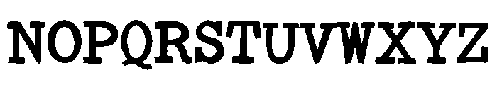 Solven Regular Font UPPERCASE