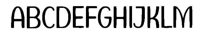 Solvia Font UPPERCASE