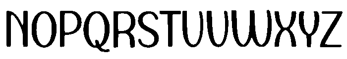 Solvia Font UPPERCASE