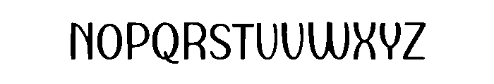 Solvia Font LOWERCASE