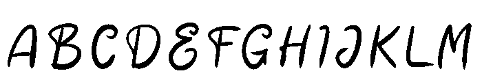 Solvina Font UPPERCASE