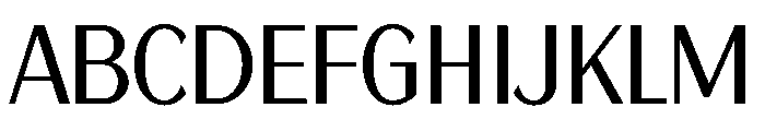 Solvine Regular Font UPPERCASE